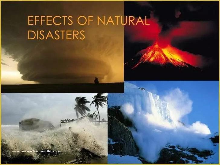 Natural Disaster Powerpoint Templates Free Of Effects Of Natural Disasters
