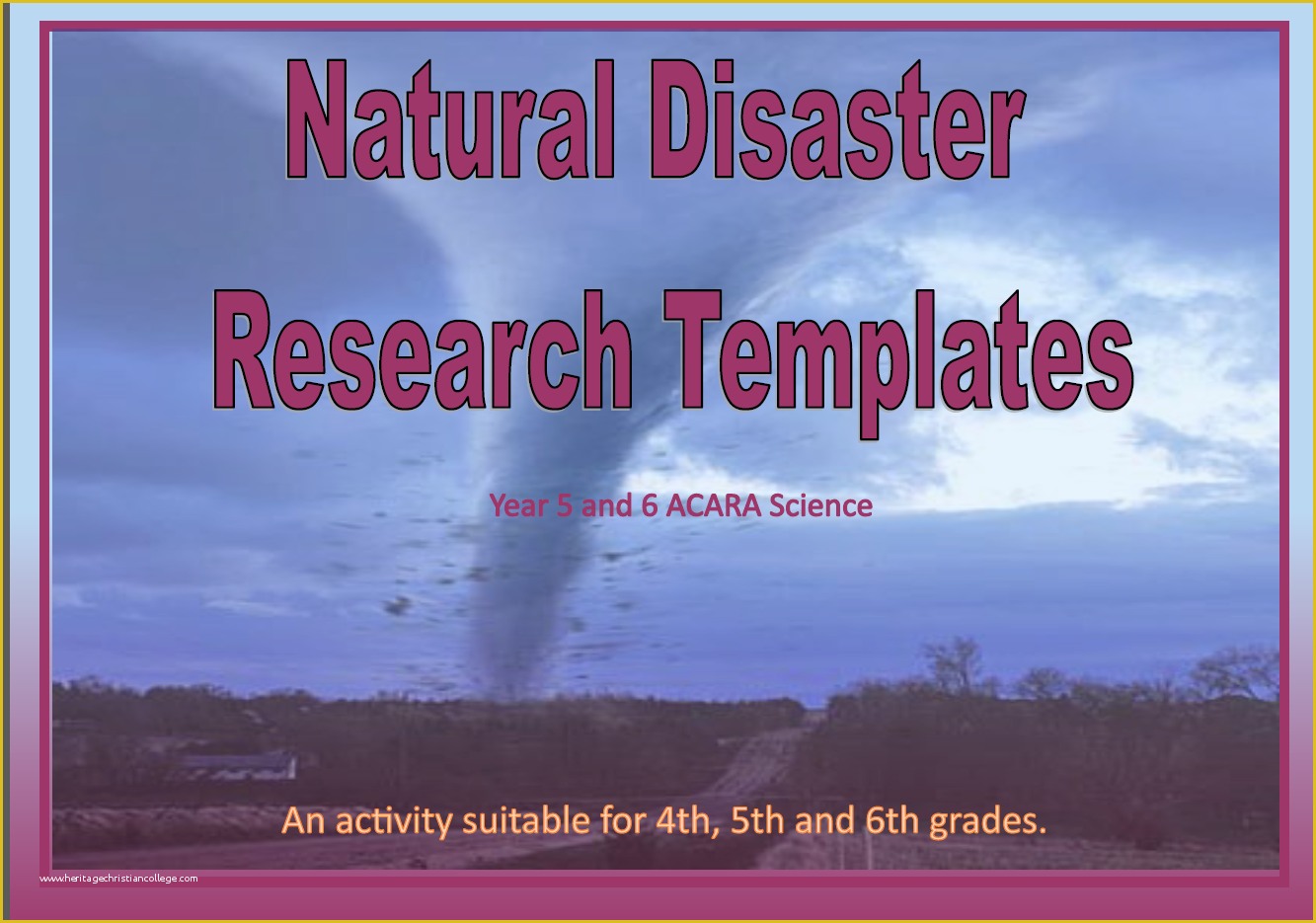 Natural Disaster Powerpoint Templates Free Of Natural Disaster Research Templates