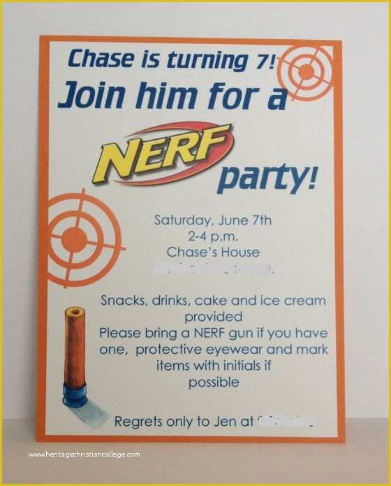 Nerf Invitation Template Free Of Image Result for Nerf Party Invitations Template Free