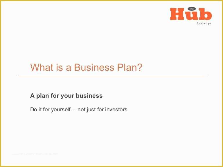 New Business Plan Template Free Of Business Plan Presentation Template