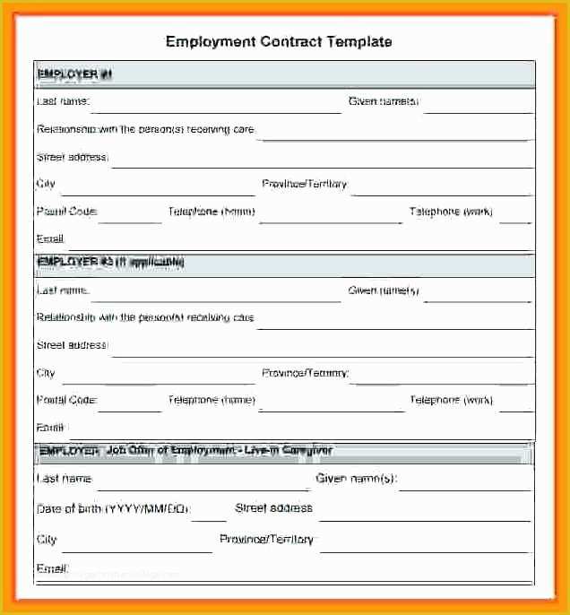 New Employee Contract Template Free Of Employment Agreement Template Free Contractor Agreement
