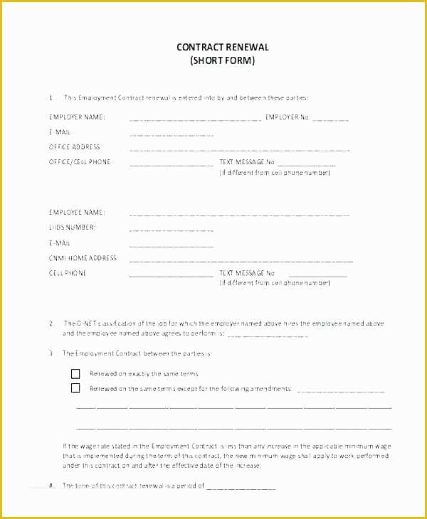 New Employee Contract Template Free Of Employment Contract Template Doc Templates Resume Examples