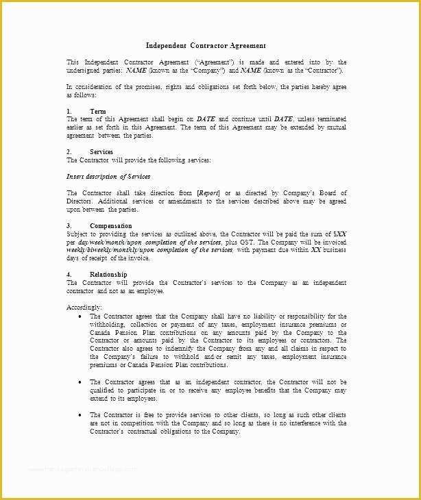 New Employee Contract Template Free Of New Employee Contract Template