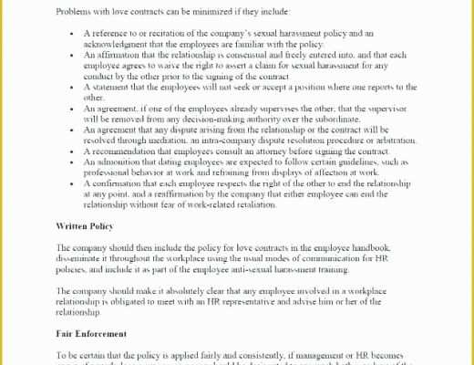 New Employee Contract Template Free Of Open Marriage Contract Template – Gradyjenkins
