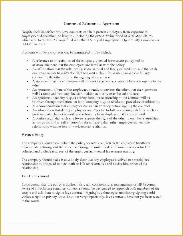 60 New Employee Contract Template Free