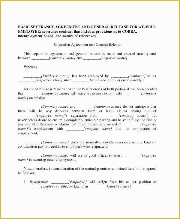 New Employee Contract Template Free Of Termination Letter format Sample Employment Contract