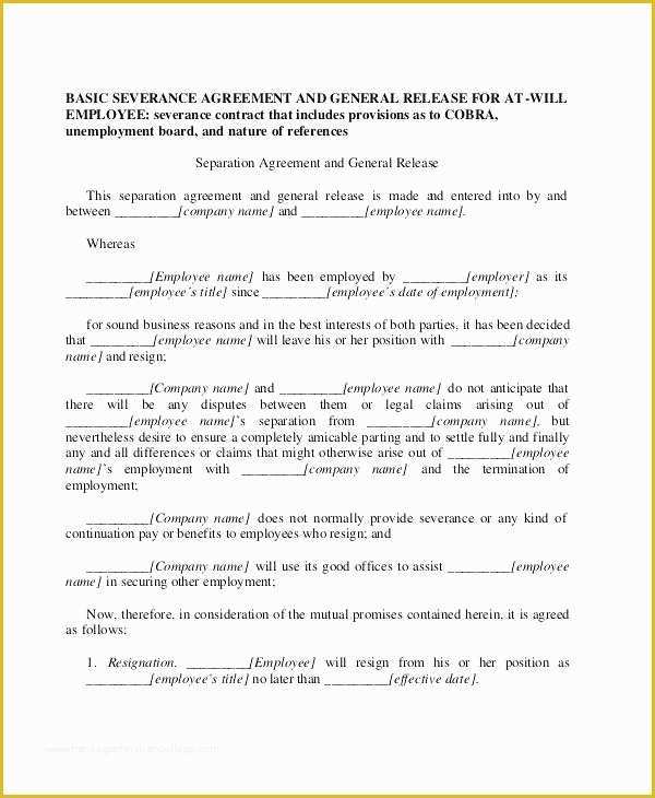 New Employee Contract Template Free Of Termination Letter format Sample Employment Contract