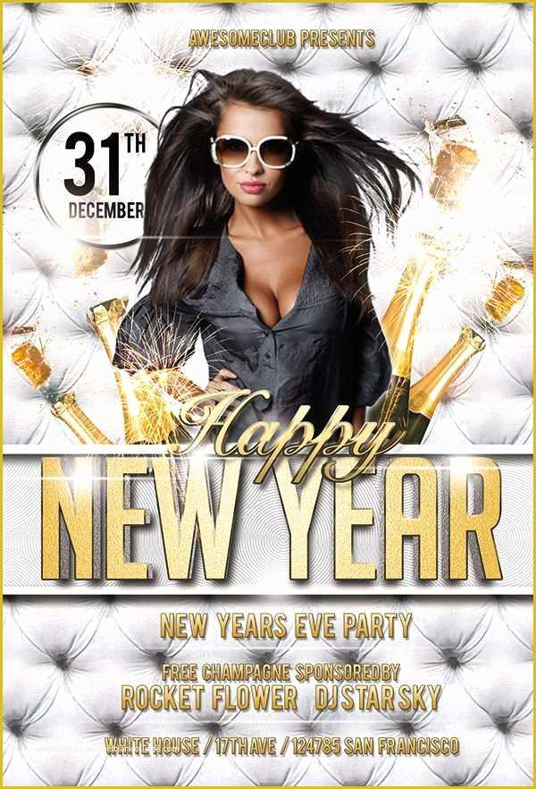 New Year Flyer Template Free Of Download the Best Free New Year Flyer Psd Templates for
