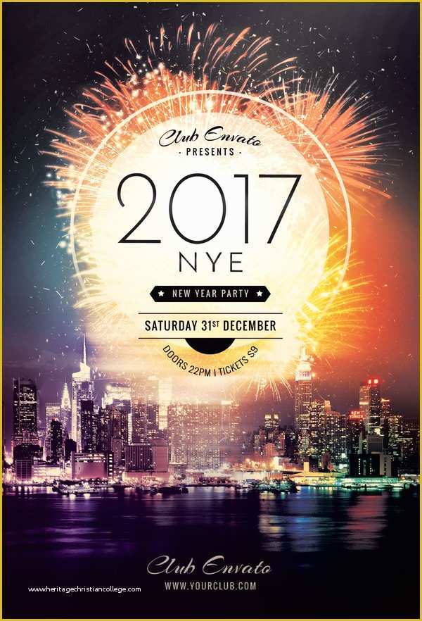 New Year Flyer Template Free Of New Year Flyer by Stylewish On Deviantart