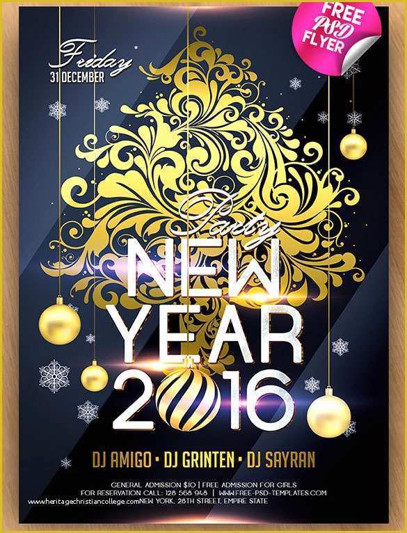 New Years Eve Party Invitation Templates Free Of 28 New Year Invitation Templates – Free Word Pdf Psd