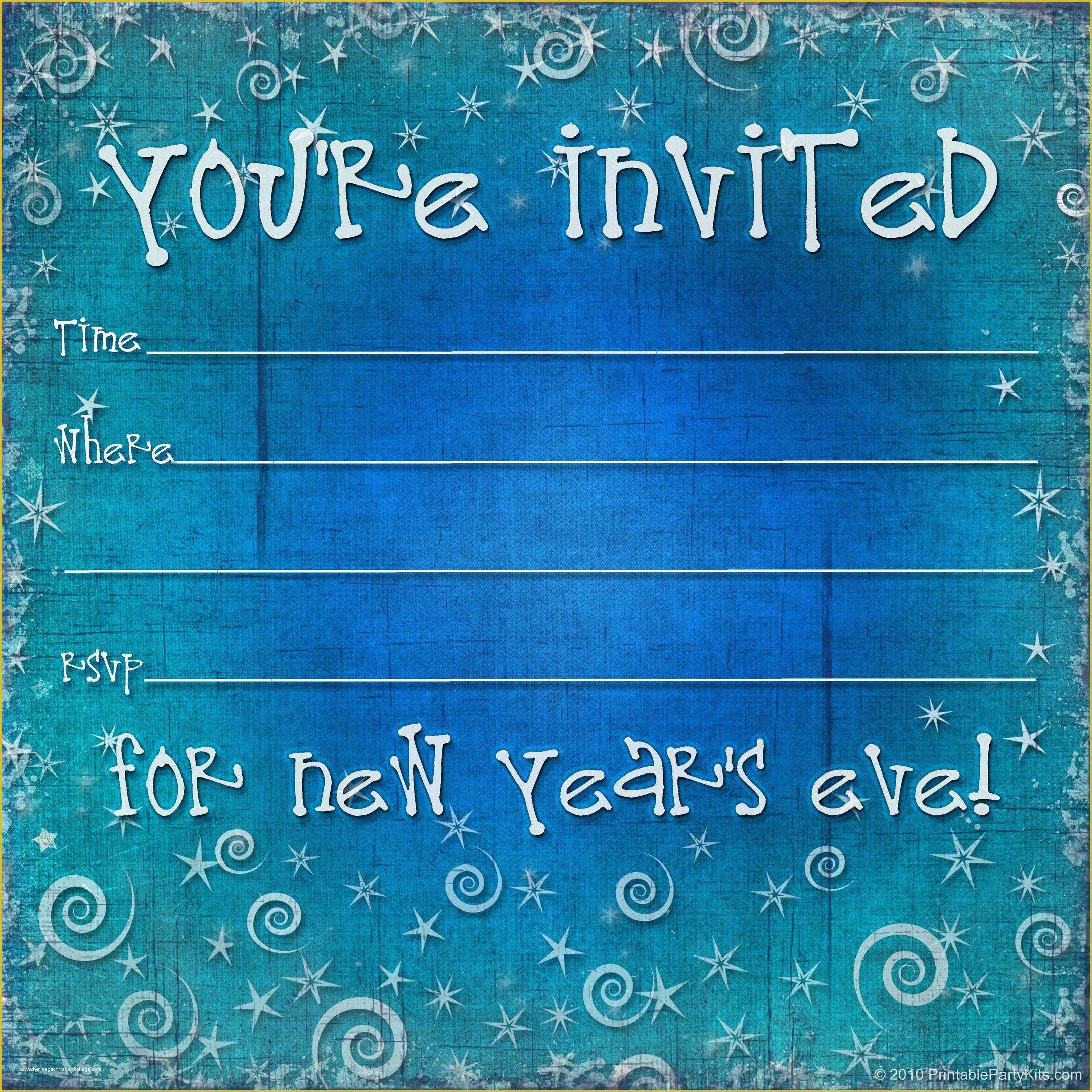 New Years Eve Party Invitation Templates Free Of New Years Eve Party Invitations