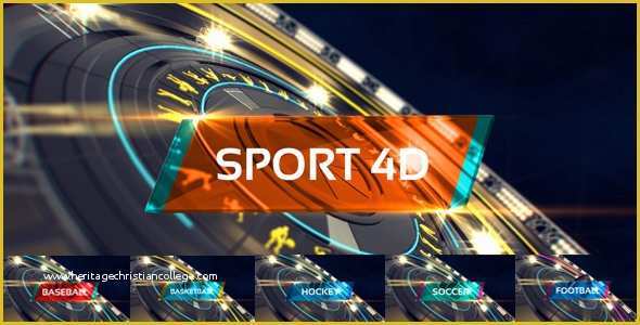 News Intro Template Free Of 6 In1 Multi Sport Intro Pack 4d by Pulsarus