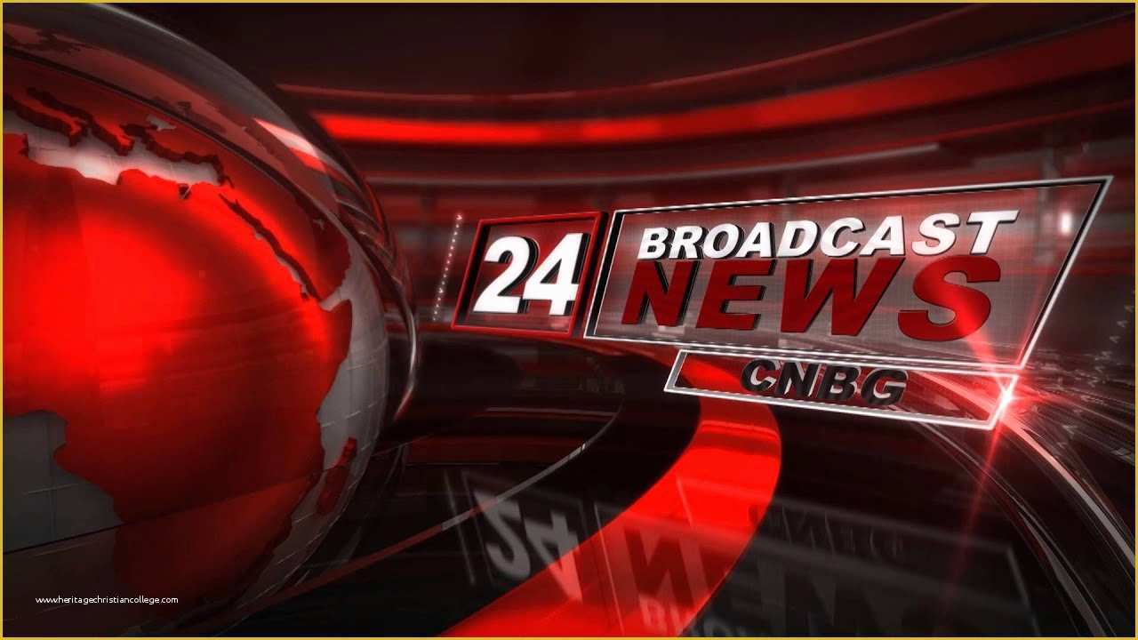 News Intro Template Free Of Broadcast 24 News Ae Template