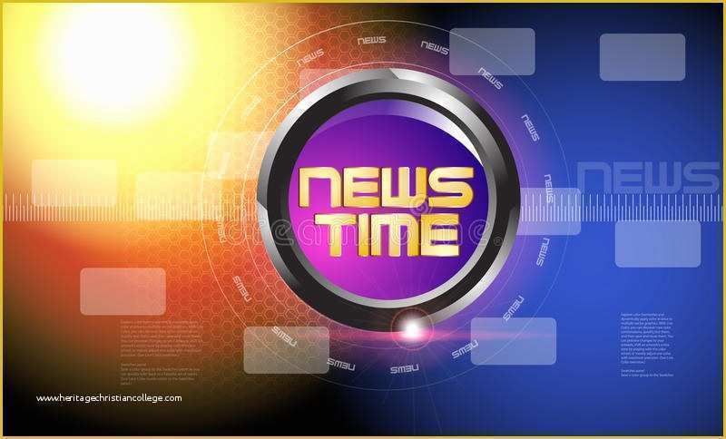 News Intro Template Free Of Broadcast News Template Royalty Free Stock Image