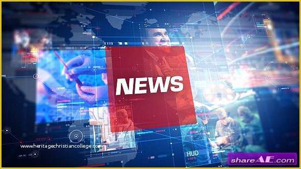 News Intro Template Free Of Videohive News Pro after Effects Project Free after