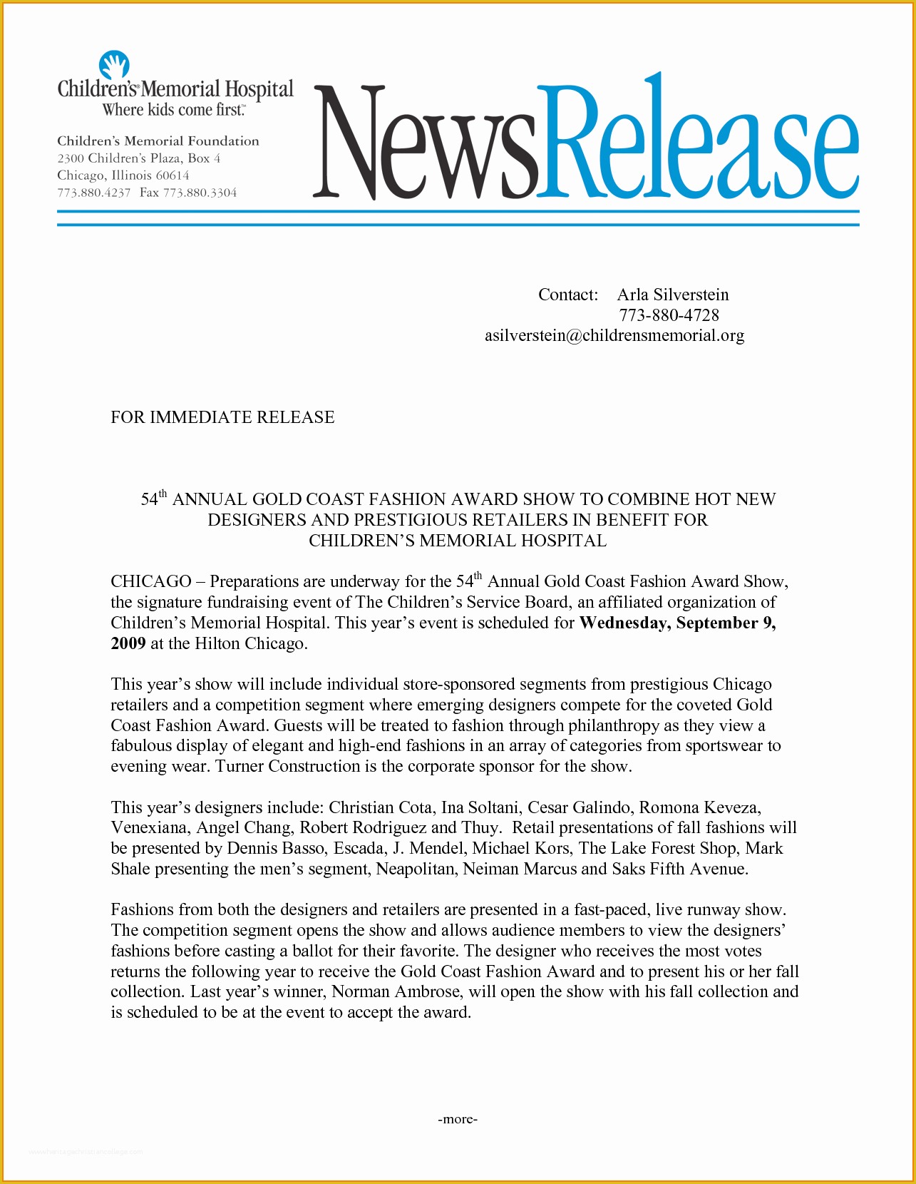 News Release Template Free Of Press Release Template