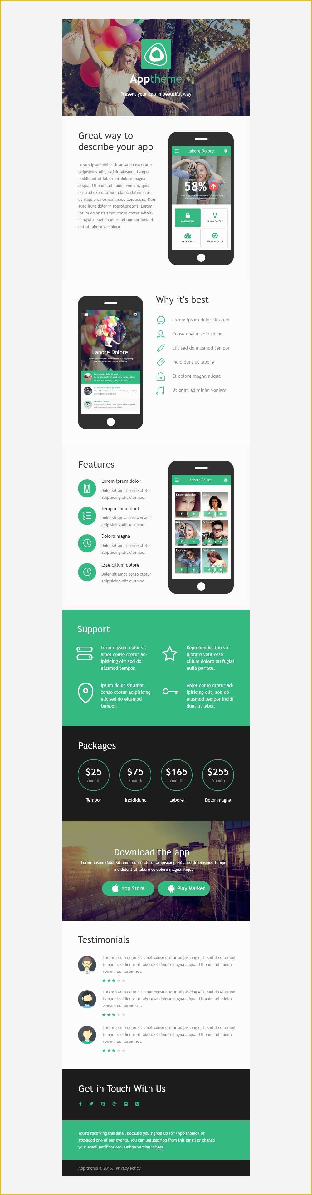 Newsletter Template Responsive Free Of Web Development Responsive Newsletter Template