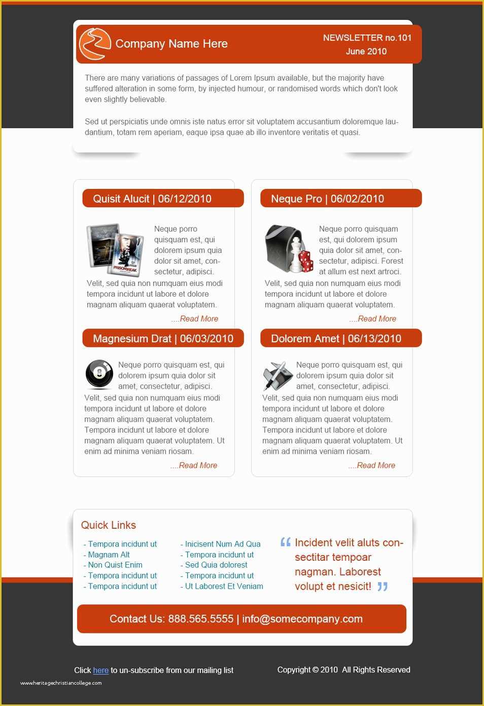 Newsletter Templates Email Free Of Best Free Email Newsletter Design Templates Latest