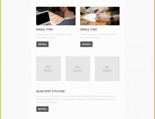 Newsletter Templates Email Free Of Free Email Newsletter Templates Psd Css Author