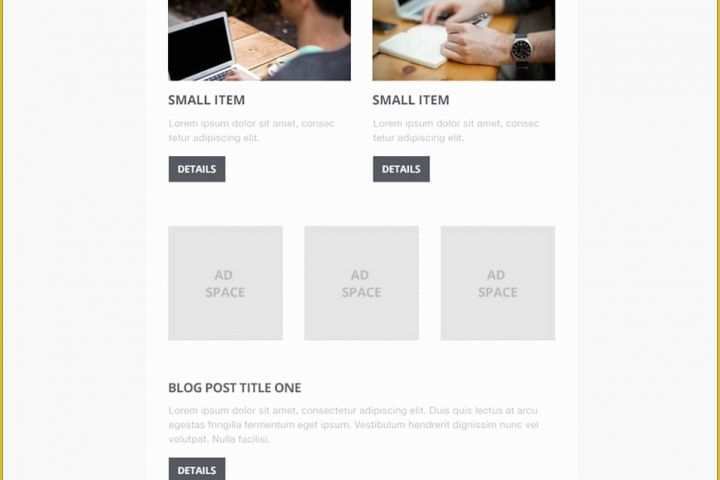 Newsletter Templates Email Free Of Free Email Newsletter Templates Psd Css Author