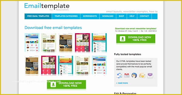 Newsletter Templates Email Free Of the Best Places to Find Free Newsletter Templates and How