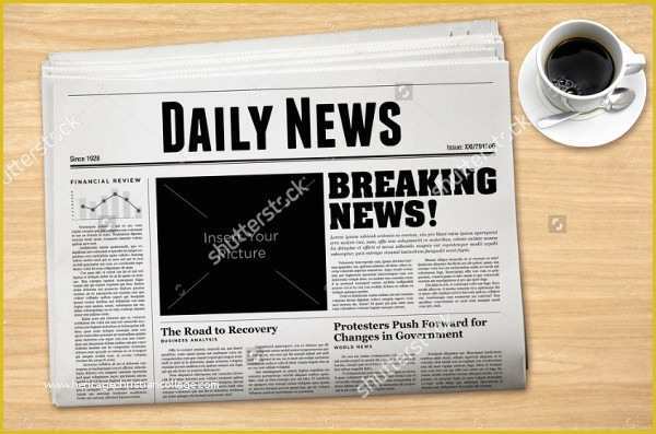 Newspaper Template Free Online Of Newspaper Template 16 Free Word Pdf Documents Download