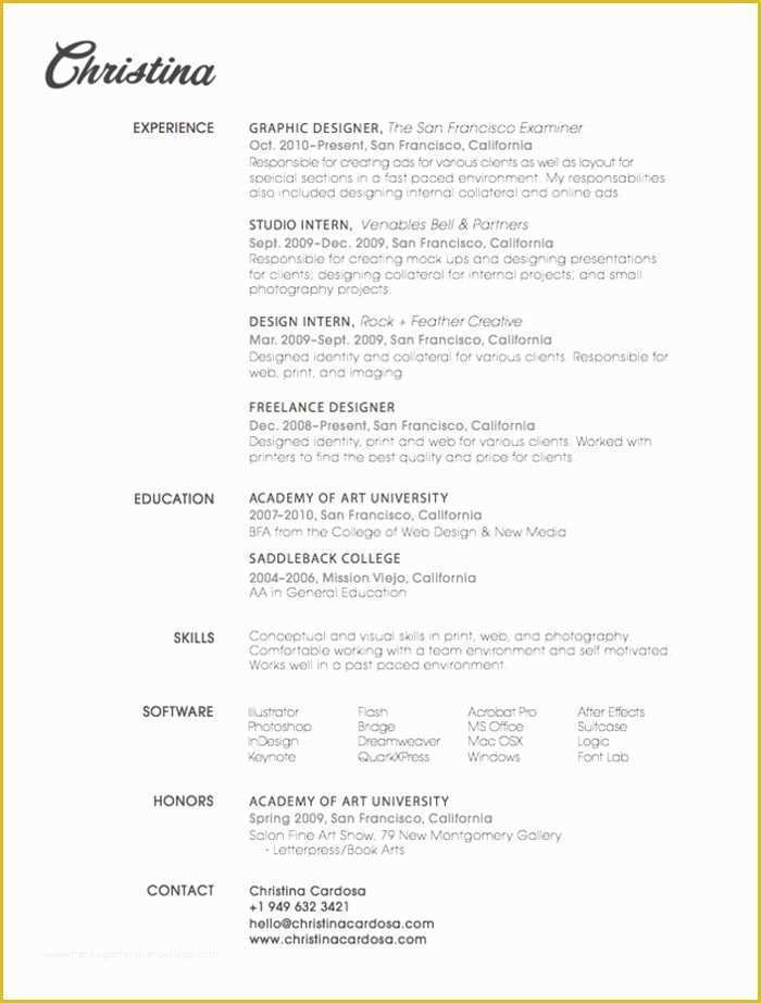 Nice Resume Templates Free Of 27 Magnificent Cv Designs that Will Outshine All the