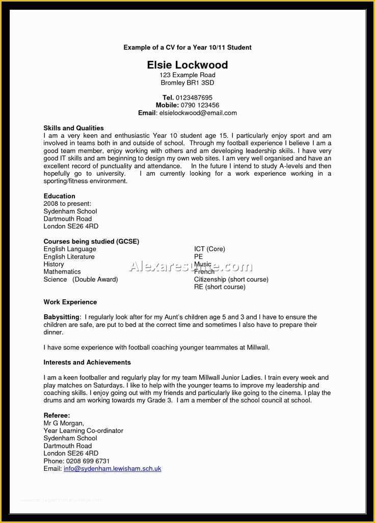 Nice Resume Templates Free Of Best 20 Good Resume Examples Ideas On Pinterest