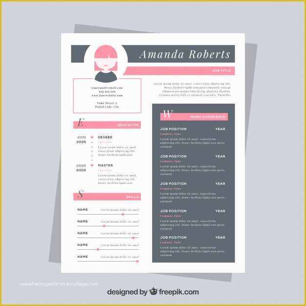 Nice Resume Templates Free Of Nice Resume Template Vector