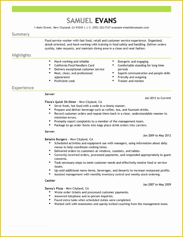 Nice Resume Templates Free Of Resumes Resume Cv