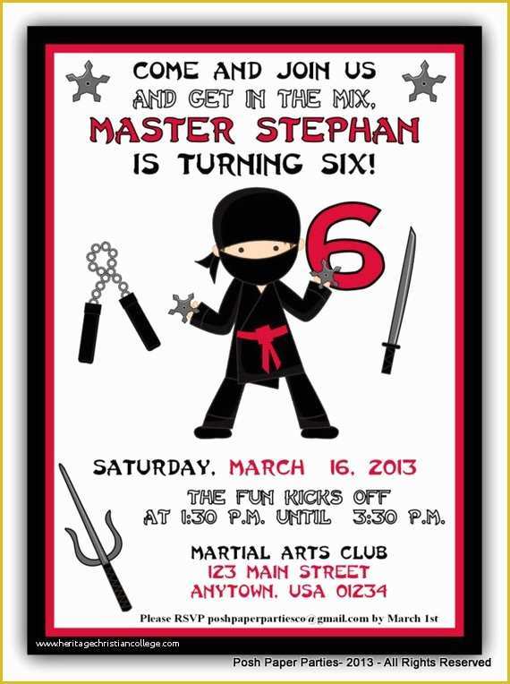 ninja-birthday-party-invitation-template-free-of-ninja-invitation