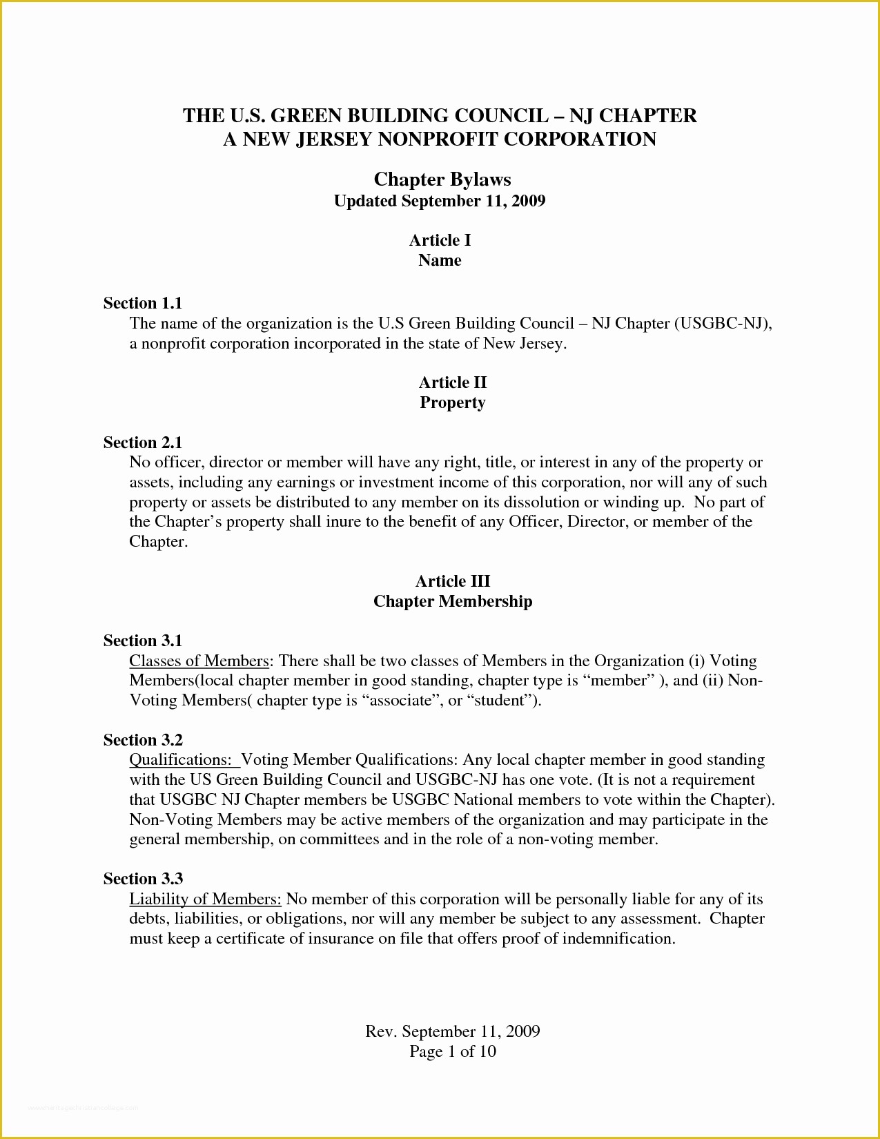 Non Profit Bylaws Template Free Of Best S Of Non Profit Membership 