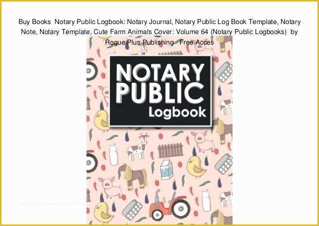 Notary Public Journal Template Free Of Free Notary Website Template Notary Journal Template