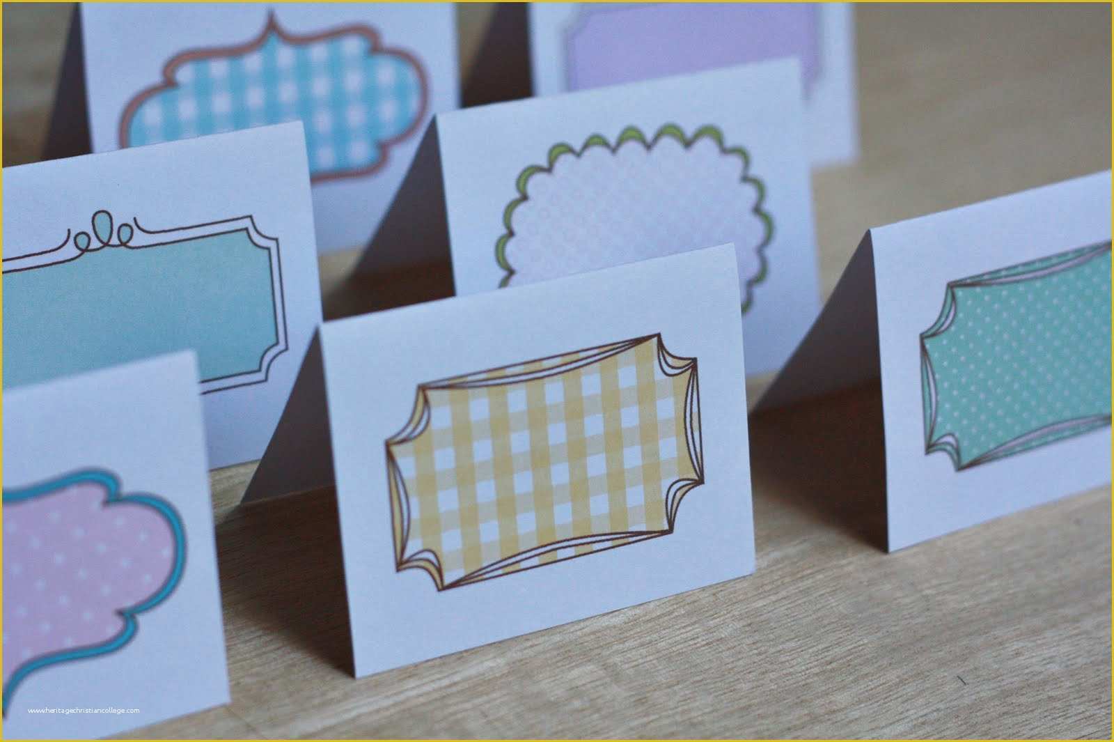 Note Card Template Free Of Amy J Delightful Blog Printable Note Cards Place Cards
