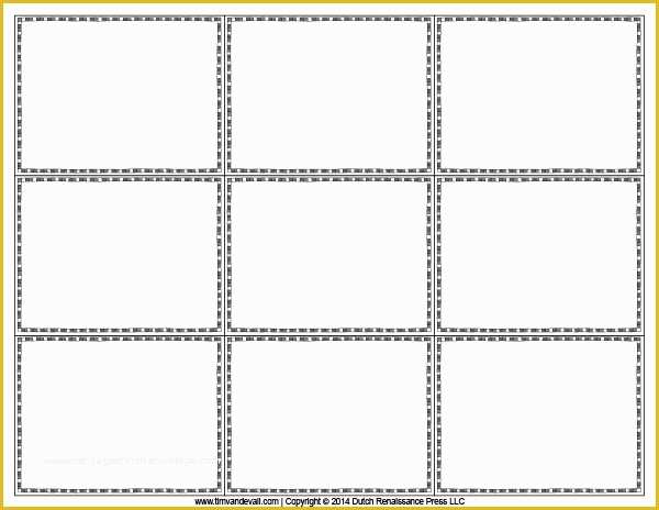 Note Card Template Free Of Blank Flash Card Templates Printable Flash Cards