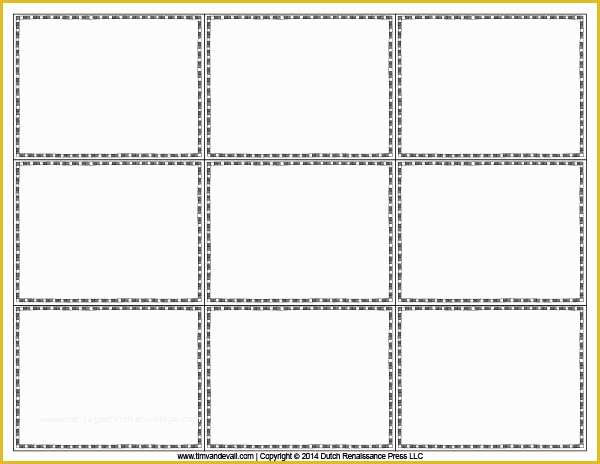 Note Card Template Free Of Blank Flash Card Templates Printable Flash Cards