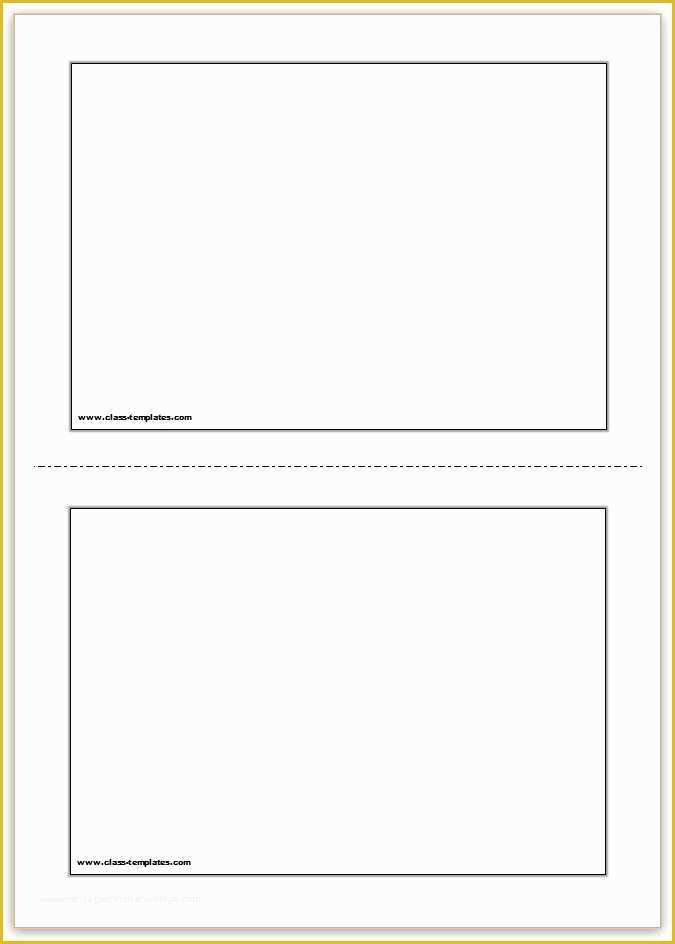 Note Card Template Free Of Flash Card Template