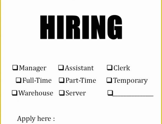 Now Hiring Template Free Of top Hrm Templates