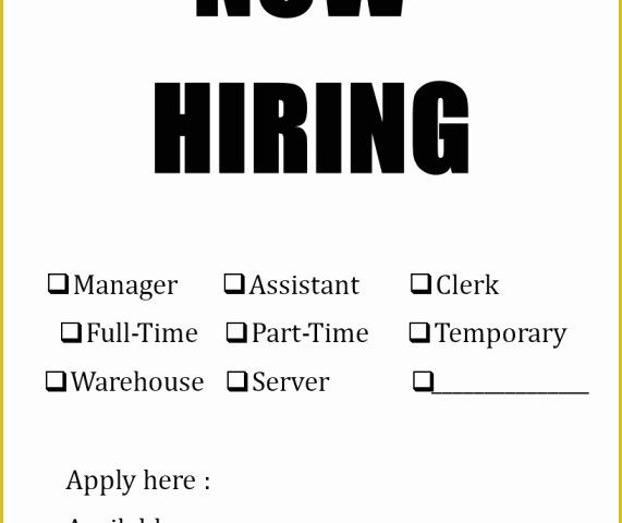 Now Hiring Template Free Of top Hrm Templates