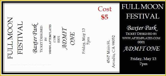 Numbered event Ticket Template Free Of Free 5 Printable Numbered Diaper Raffle Ticket Template