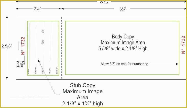 Numbered event Ticket Template Free Of Numbered Raffle Ticket Template – Lupark