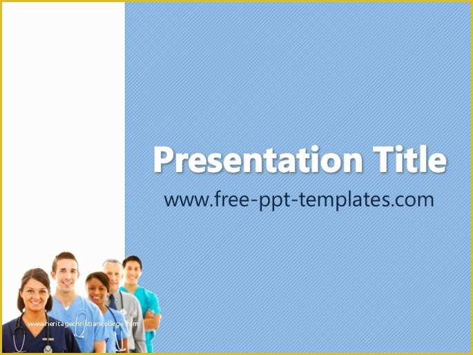 Nursing Templates Free Of Nursing Ppt Template