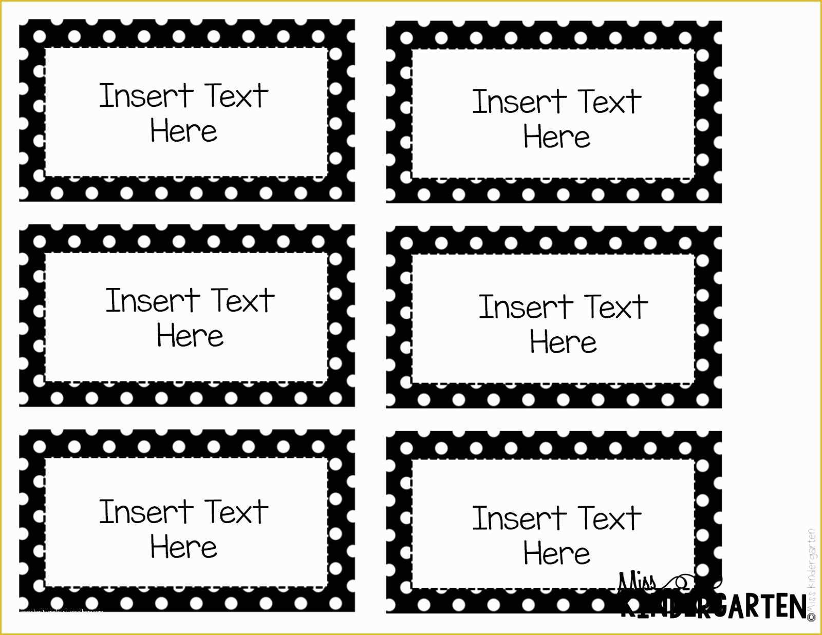 Nutrition Label Template Free Of Free Printable Label Templates for Word