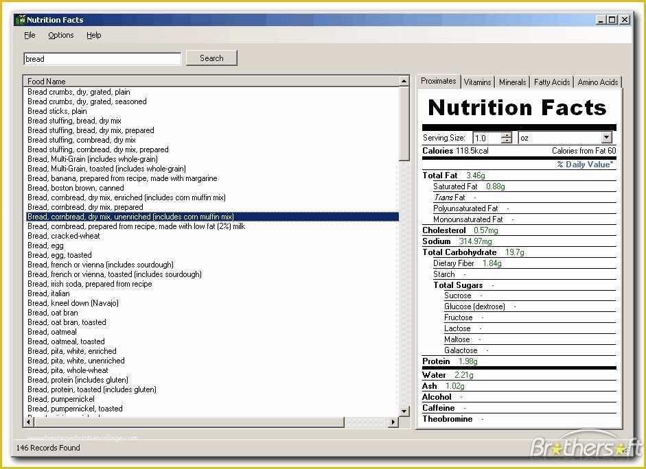 Nutrition Label Template Free Of Nutrition Facts Template