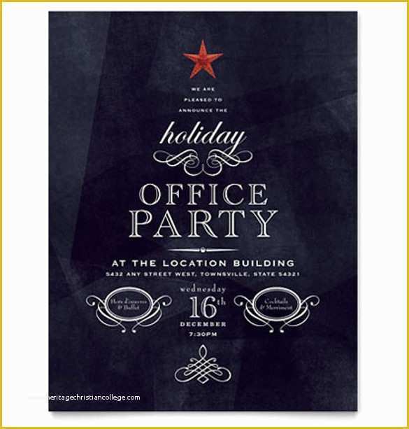Office Christmas Party Flyer Templates Free Of 23 Word Party Flyer Templates Free Download