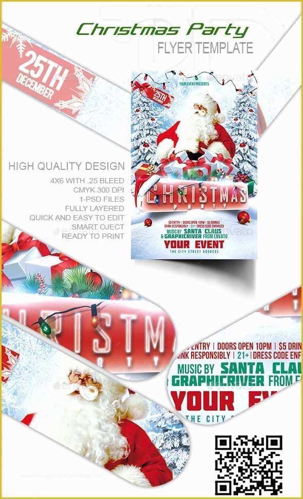Office Christmas Party Flyer Templates Free Of 35 Best Psd event Flyer Templates Designmaz