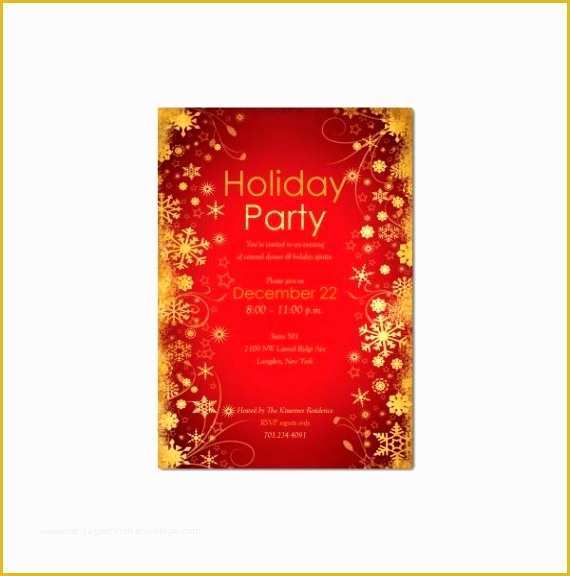 Office Christmas Party Flyer Templates Free Of 5 Microsoft Fice Invitation Templates Free Download