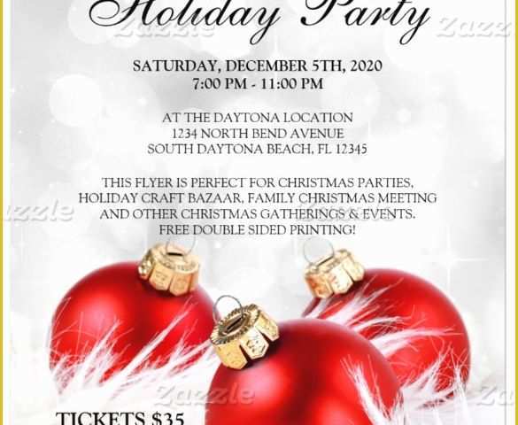 Office Christmas Party Flyer Templates Free Of 55 Business Flyer Templates Psd Ai Indesign