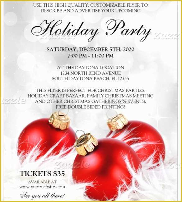 Office Christmas Party Flyer Templates Free Of 55 Business Flyer Templates Psd Ai Indesign