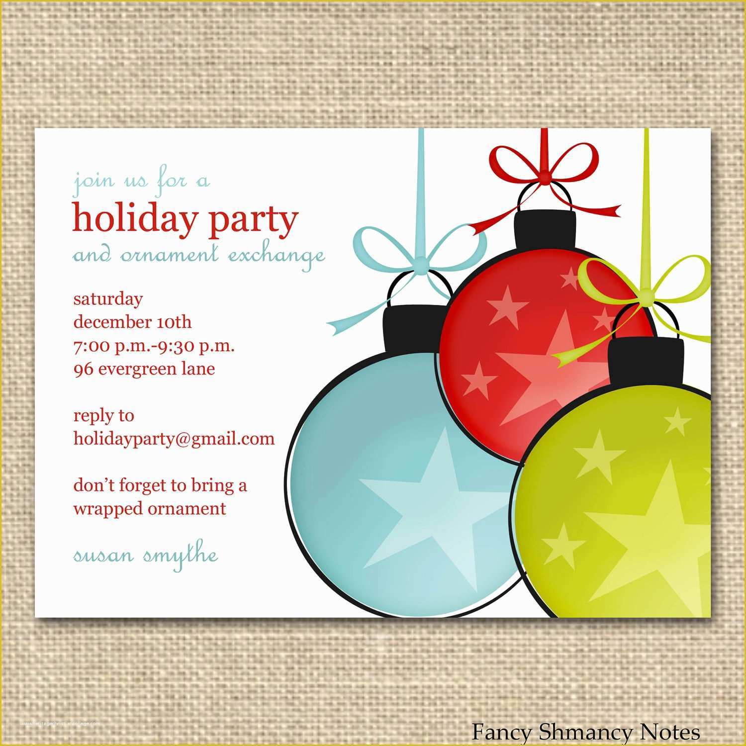 Office Christmas Party Flyer Templates Free Of Free Christmas Fice Party Invitation Templates